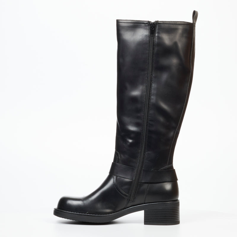 Rock & Co Yama 2 High Boot - Black footwear Rocknco