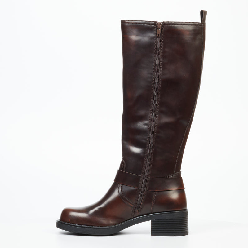 Rock & Co Yama 2 High Boot - Chocolate footwear Rocknco