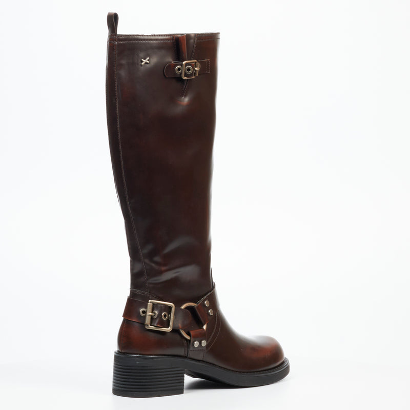 Rock & Co Yama 2 High Boot - Chocolate footwear Rocknco