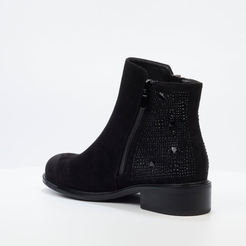 Miss Black Zadar 2 Ankle Boot - Black footwear Miss Black   
