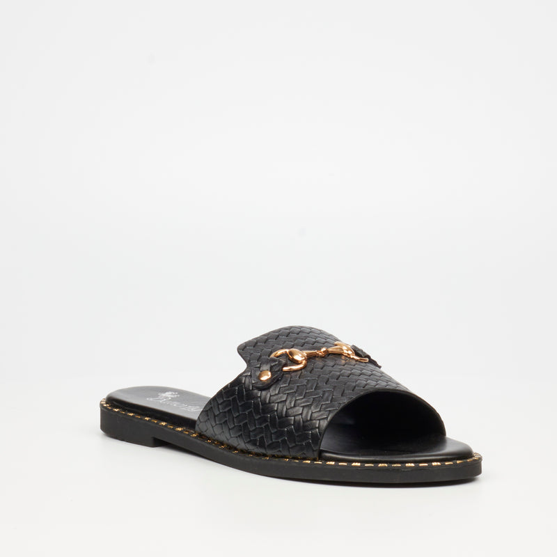 Butterfly Feet Zaldi 2 Sandal - Black footwear Butterfly Feet   