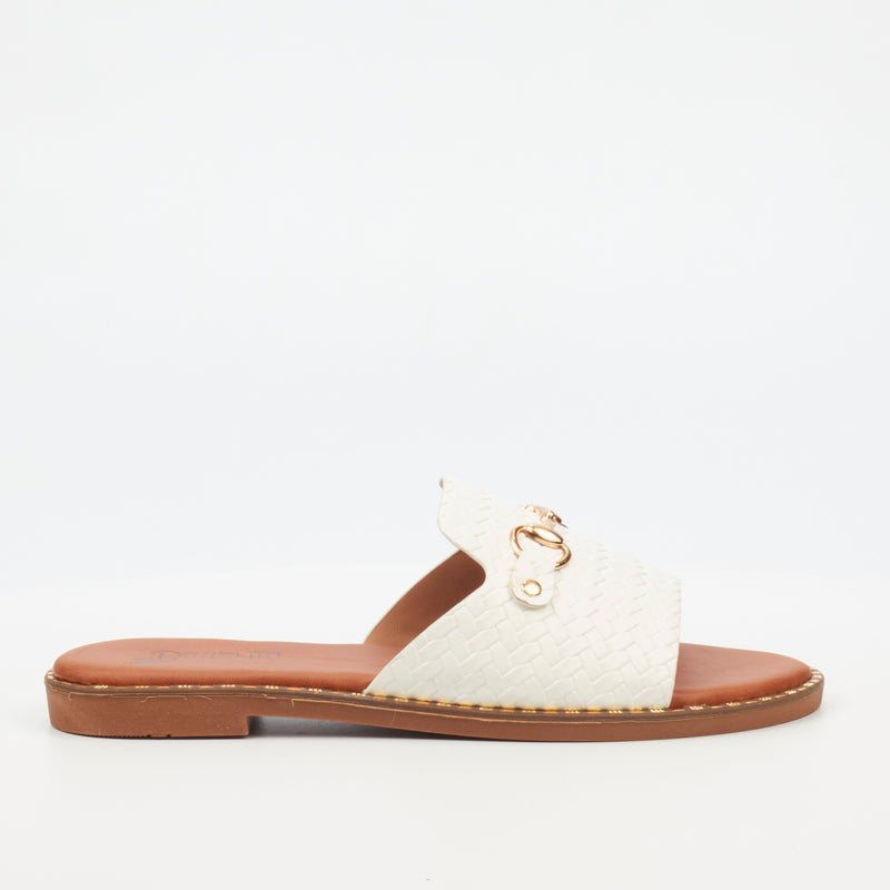 Butterfly Feet Zaldi 2 Sandal - White footwear Butterfly Feet   