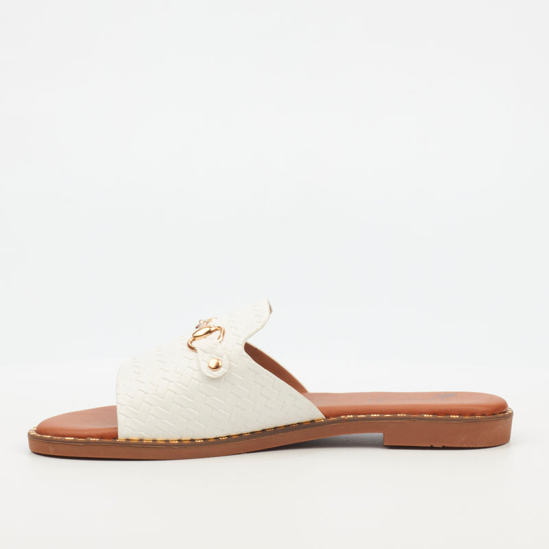 Butterfly Feet Zaldi 2 Sandal - White footwear Butterfly Feet   