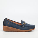 Butterfly Classics Zeldi 1 Wedge - Navy footwear Butterfly Classics
