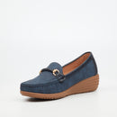 Butterfly Classics Zeldi 1 Wedge - Navy footwear Butterfly Classics