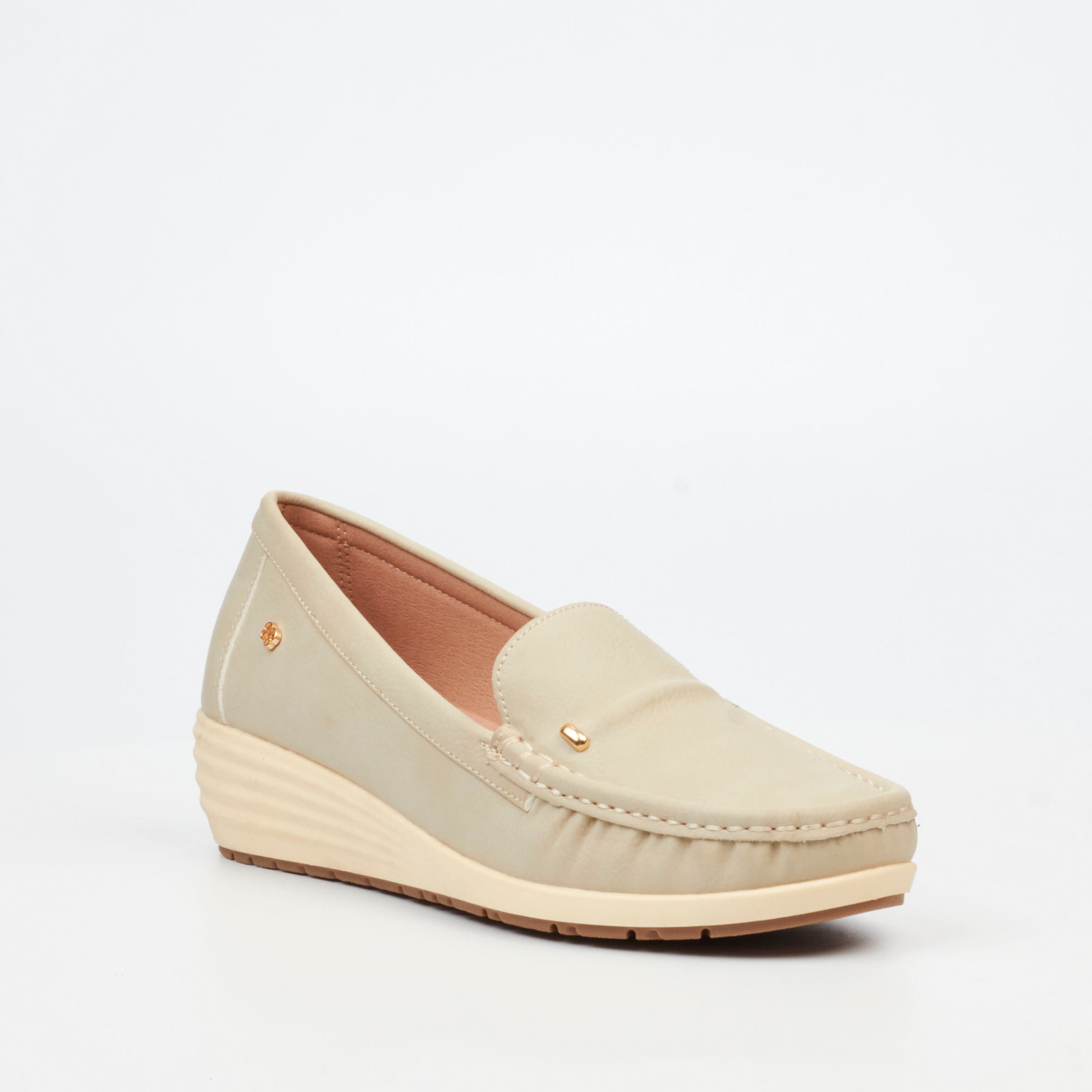 Butterfly Classics Zeldi 2 Wedge - Beige footwear Butterfly Classics