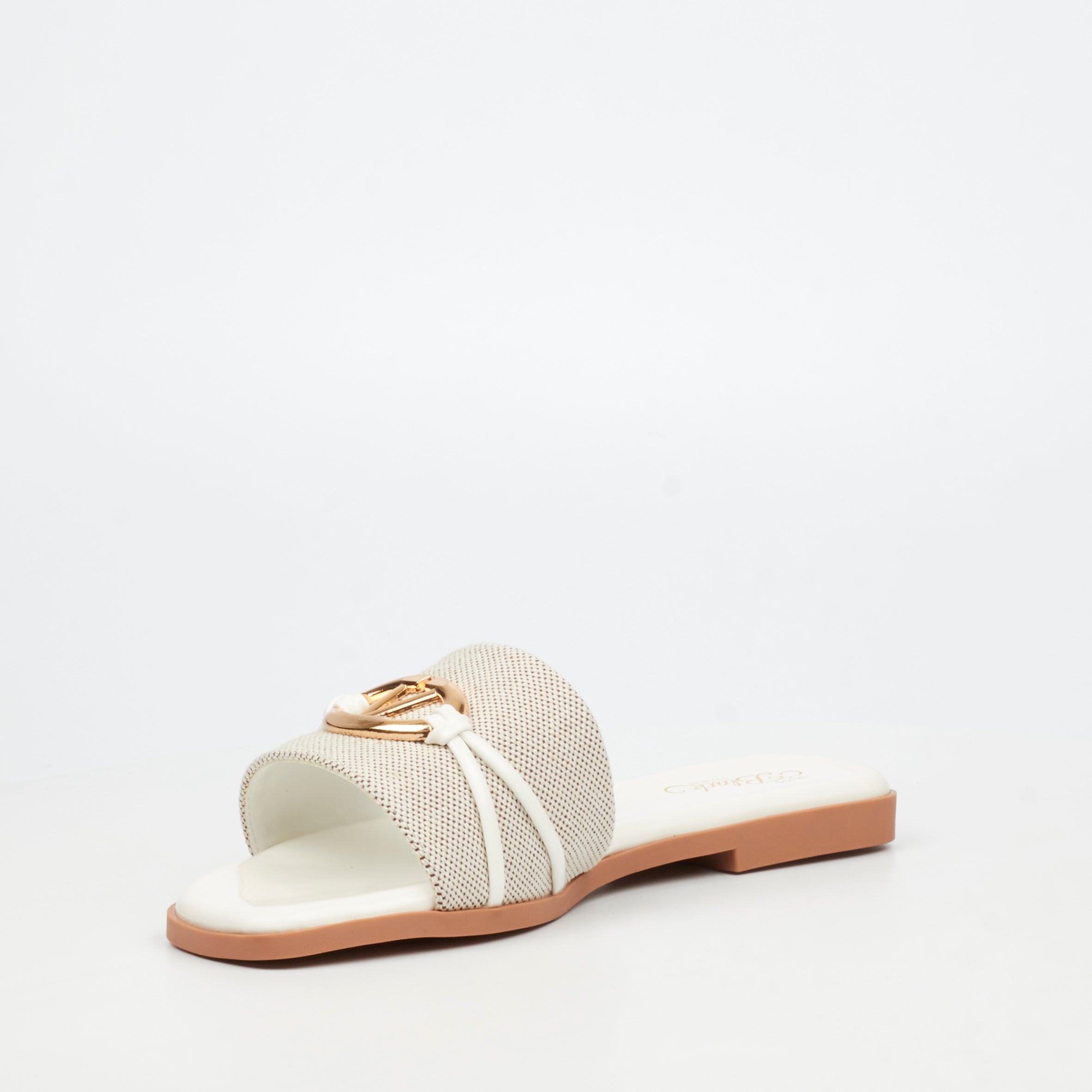 Miss Black Zenia 2 Sandal - White footwear Miss Black