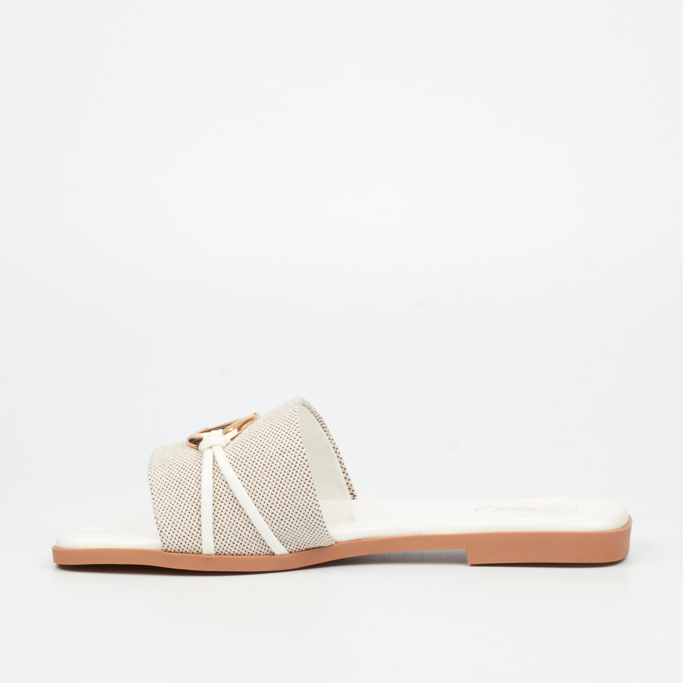 Miss Black Zenia 2 Sandal - White footwear Miss Black