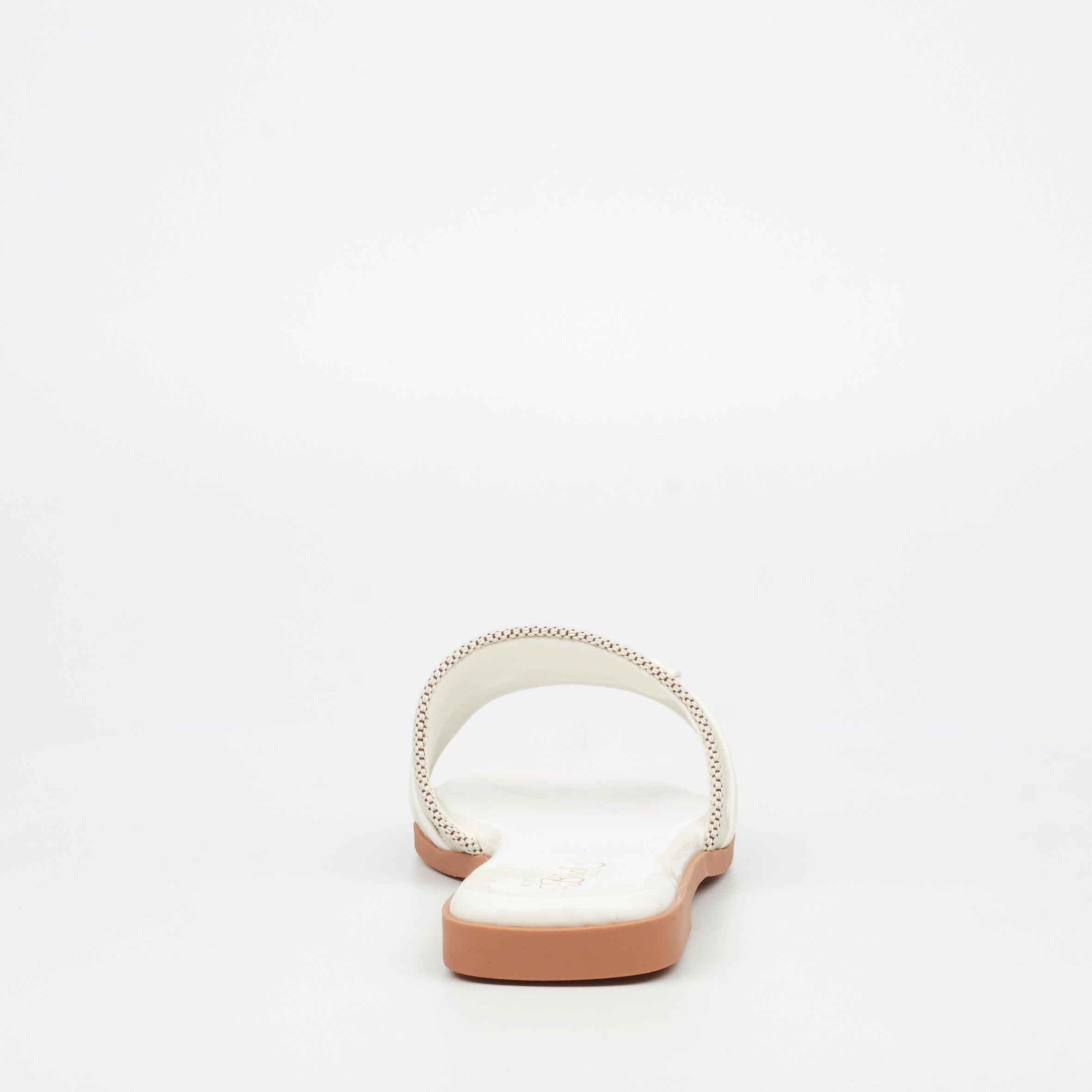 Miss Black Zenia 2 Sandal - White footwear Miss Black