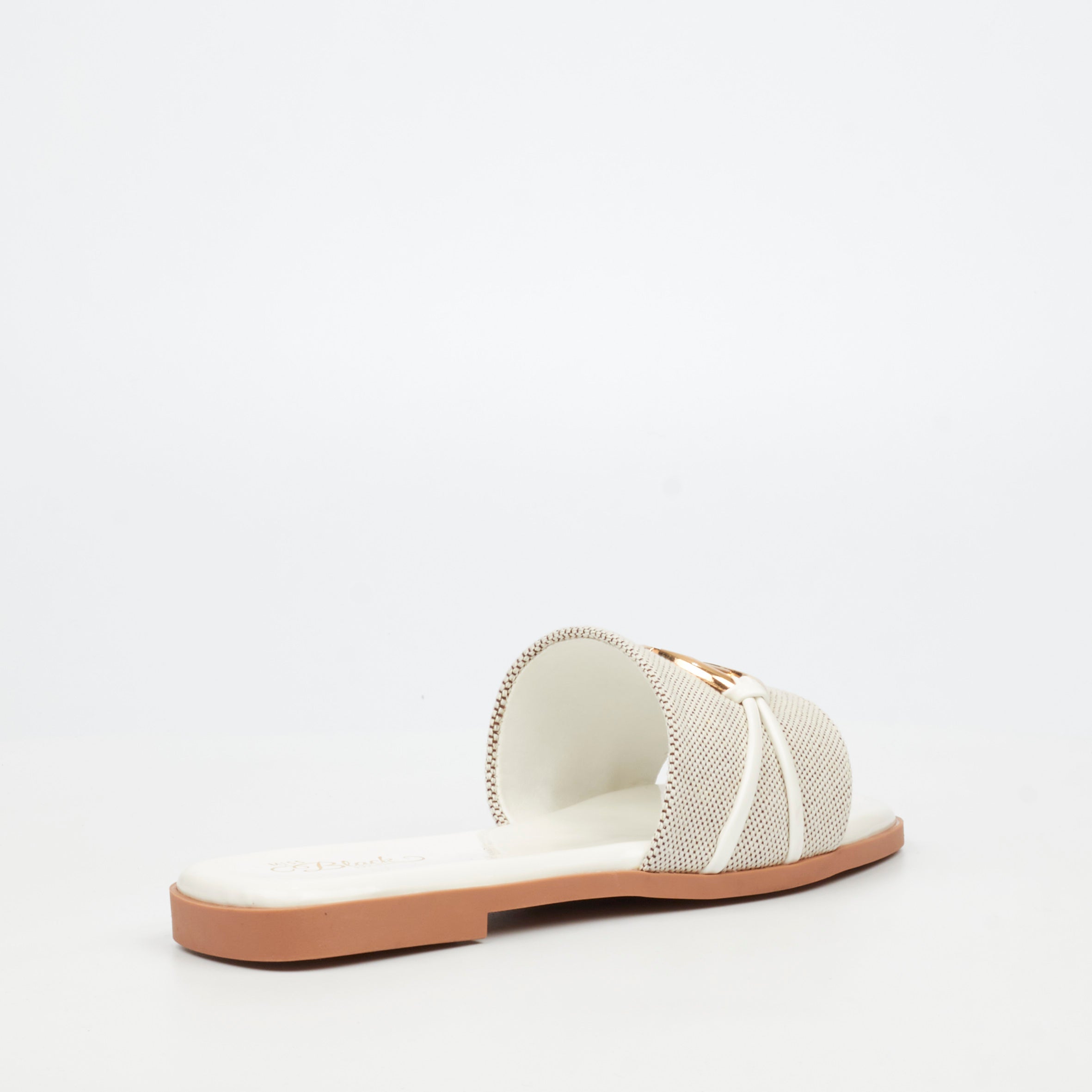Miss Black Zenia 2 Sandal - White footwear Miss Black