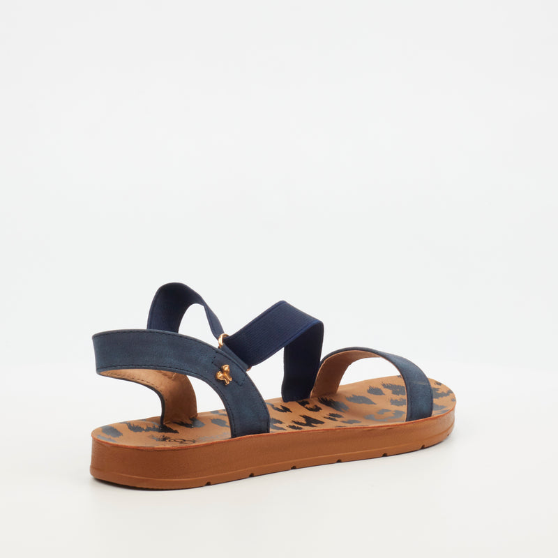 Butterfly Feet Zina 17 Sandal - Navy footwear Butterfly Feet   