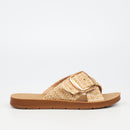 Butterfly Feet Zina 21 Sandal - Beige footwear Butterfly Feet