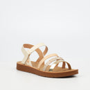Butterfly Feet Zina 22 Sandal - Beige footwear Butterfly Feet