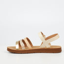 Butterfly Feet Zina 22 Sandal - Beige footwear Butterfly Feet