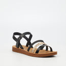 Butterfly Feet Zina 22 Sandal - Black footwear Butterfly Feet