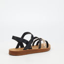 Butterfly Feet Zina 22 Sandal - Black footwear Butterfly Feet