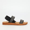 Butterfly Feet Zina 23 Sandal - Black footwear Butterfly Feet