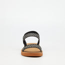 Butterfly Feet Zina 23 Sandal - Black footwear Butterfly Feet