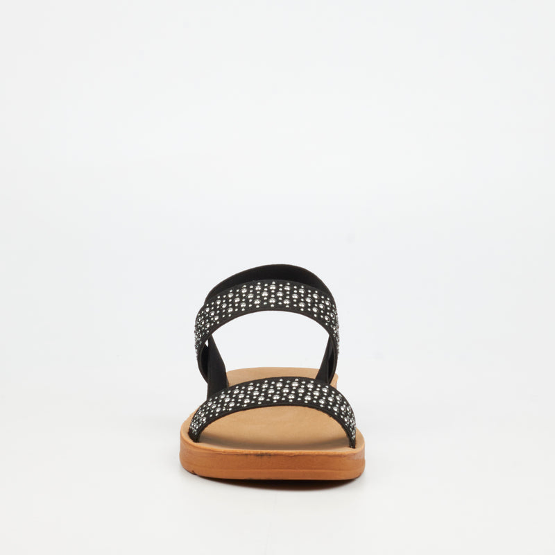 Butterfly Feet Zina 23 Sandal - Black footwear Butterfly Feet