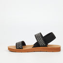 Butterfly Feet Zina 23 Sandal - Black footwear Butterfly Feet