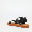 Butterfly Feet Zina 23 Sandal - Black footwear Butterfly Feet