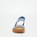 Butterfly Feet Zina 23 Sandal - Blue footwear Butterfly Feet