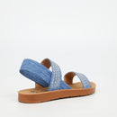 Butterfly Feet Zina 23 Sandal - Blue footwear Butterfly Feet