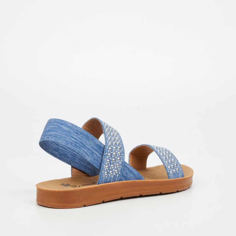 Butterfly Feet Zina 23 Sandal - Blue footwear Butterfly Feet