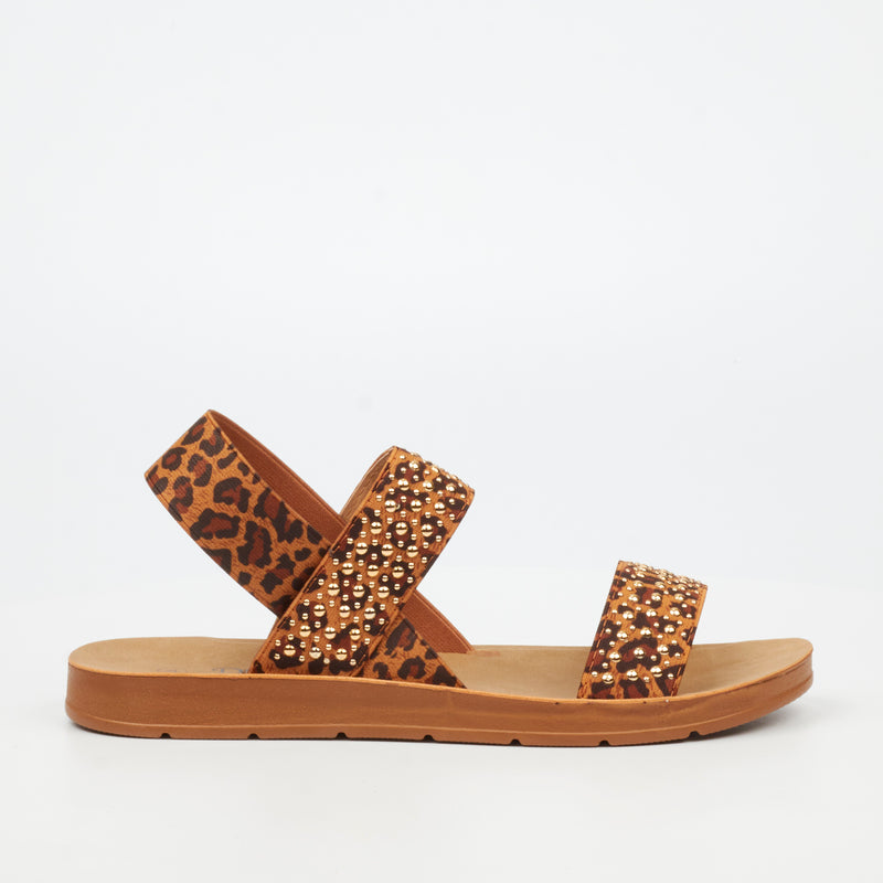 Butterfly Feet Zina 23 Sandal - Leopard footwear Butterfly Feet