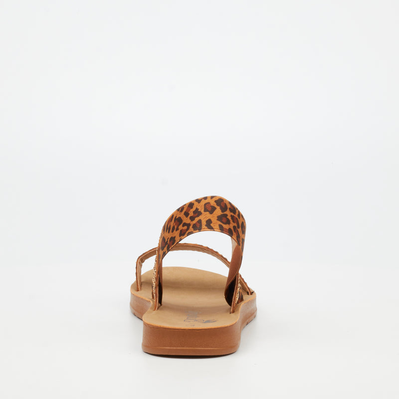 Butterfly Feet Zina 23 Sandal - Leopard footwear Butterfly Feet