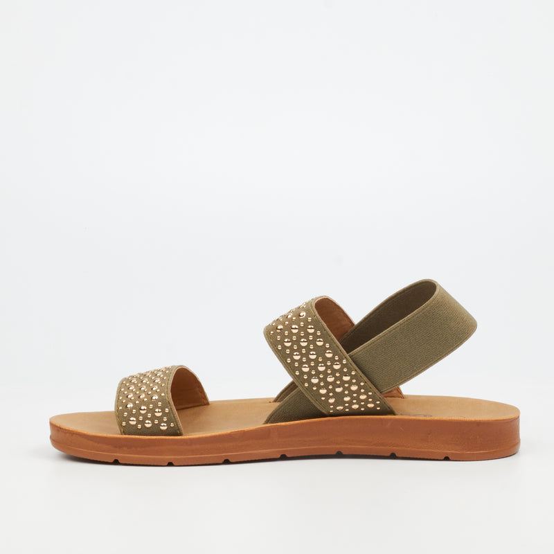 Butterfly Feet Zina 23 Sandal - Olive footwear Butterfly Feet