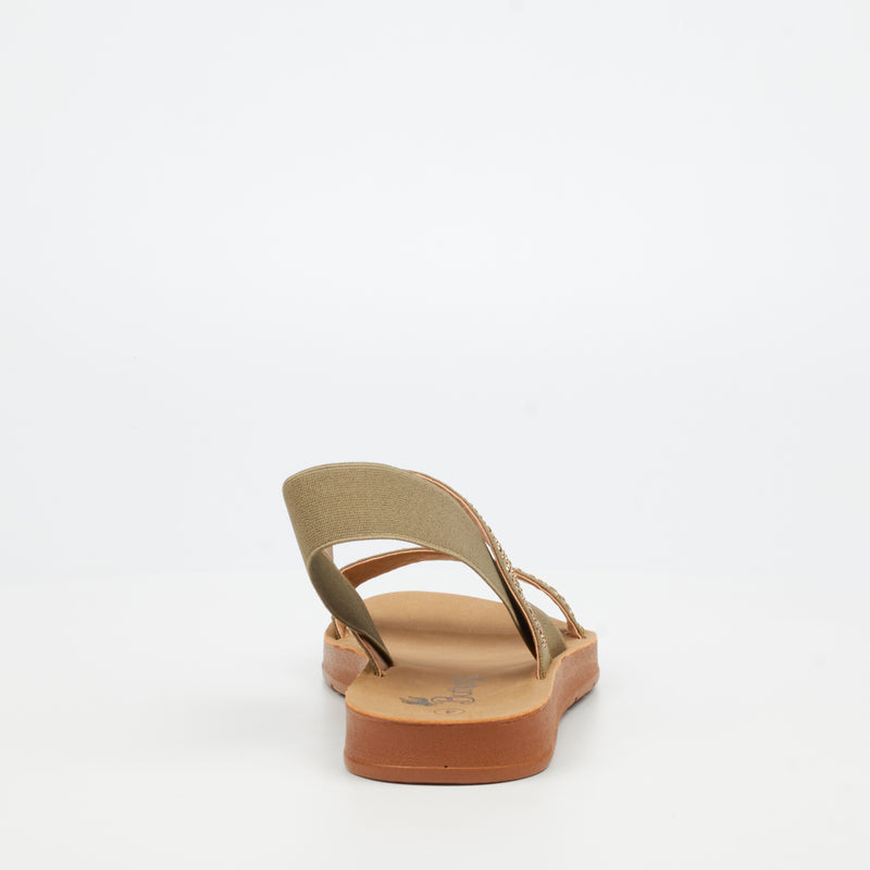 Butterfly Feet Zina 23 Sandal - Olive footwear Butterfly Feet