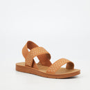 Butterfly Feet Zina 23 Sandal - Tan footwear Butterfly Feet