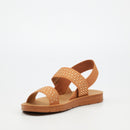 Butterfly Feet Zina 23 Sandal - Tan footwear Butterfly Feet
