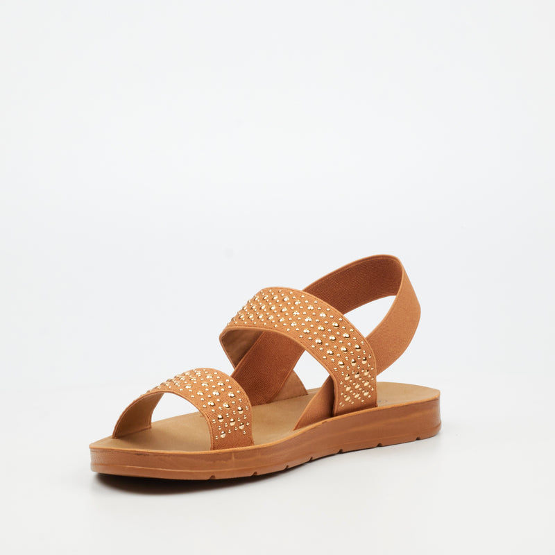Butterfly Feet Zina 23 Sandal - Tan footwear Butterfly Feet