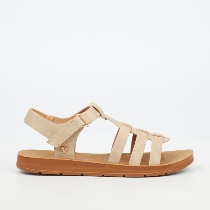 Butterfly Feet Zina 24 Sandal - Beige
