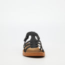 Butterfly Feet Zina 24 Sandal - Black footwear Butterfly Feet