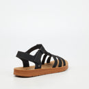 Butterfly Feet Zina 24 Sandal - Black footwear Butterfly Feet