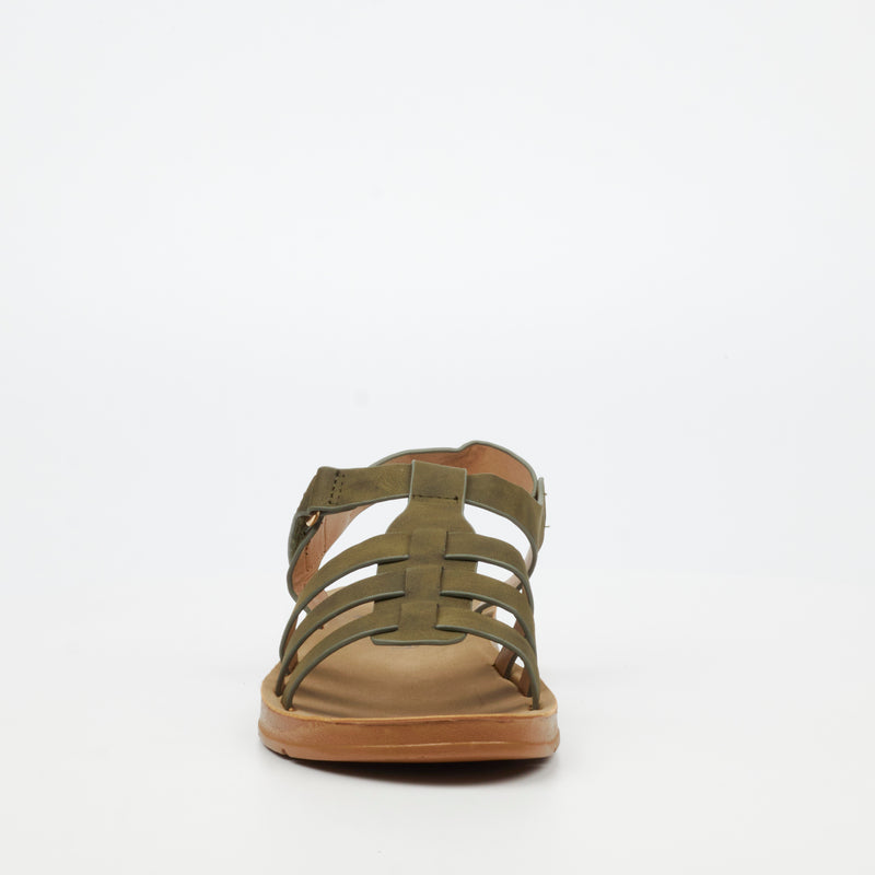 Butterfly Feet Zina 24 Sandal - Olive footwear Butterfly Feet