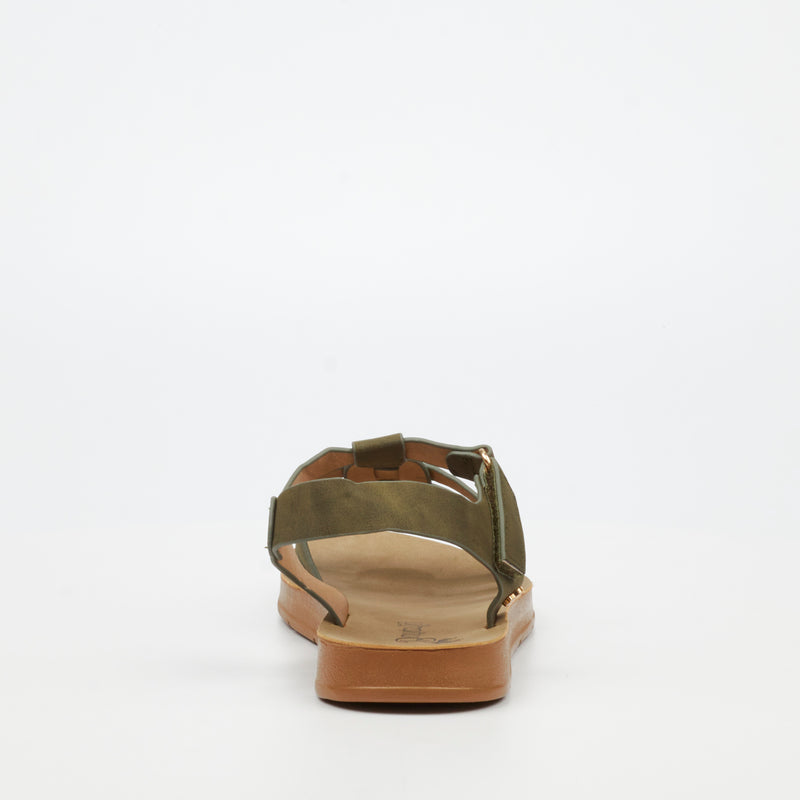 Butterfly Feet Zina 24 Sandal - Olive footwear Butterfly Feet