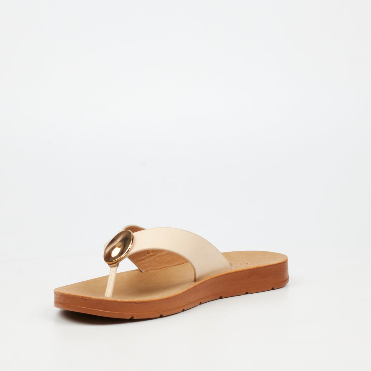 Butterfly Feet Zina 25 Flat Sandals - Beige