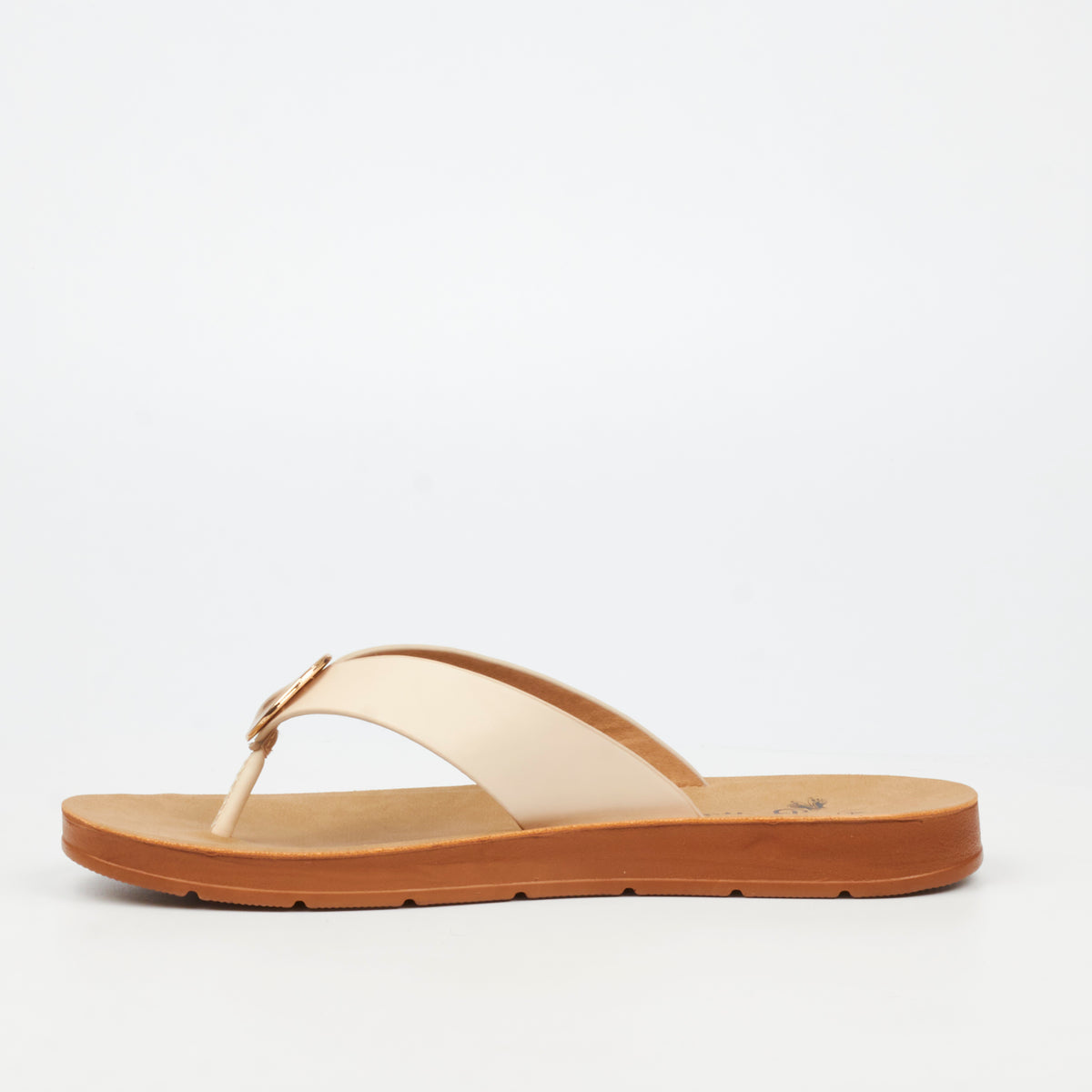 Butterfly Feet Zina 25 Flat Sandals - Beige