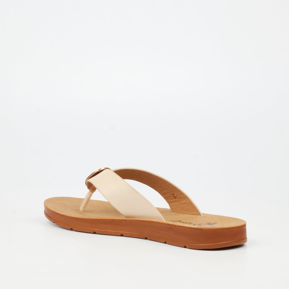 Butterfly Feet Zina 25 Flat Sandals - Beige