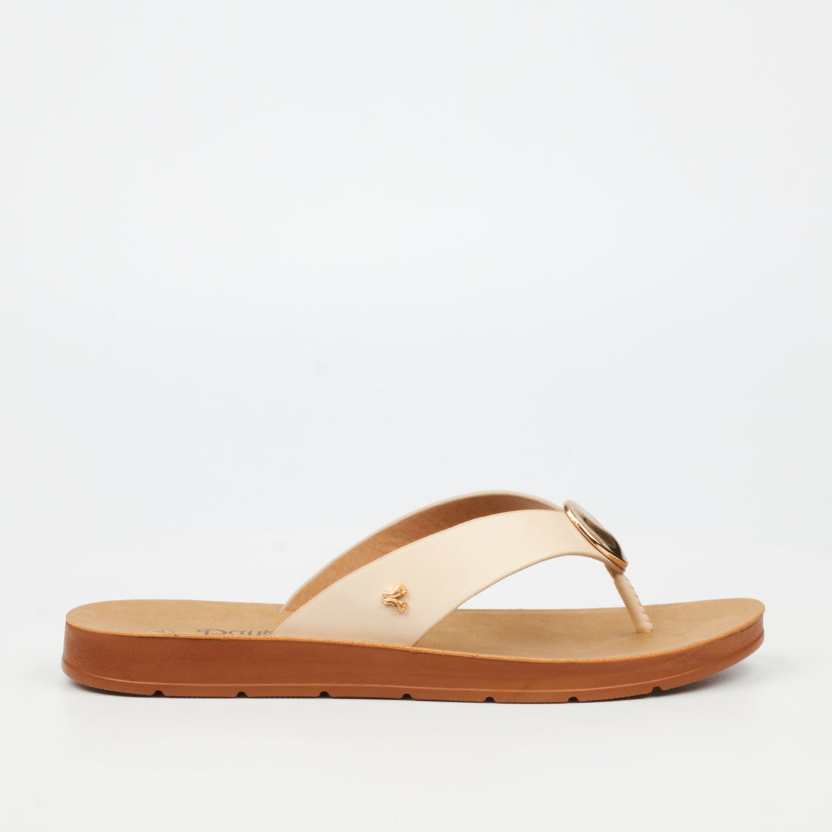 Butterfly Feet Zina 25 Flat Sandals - Beige