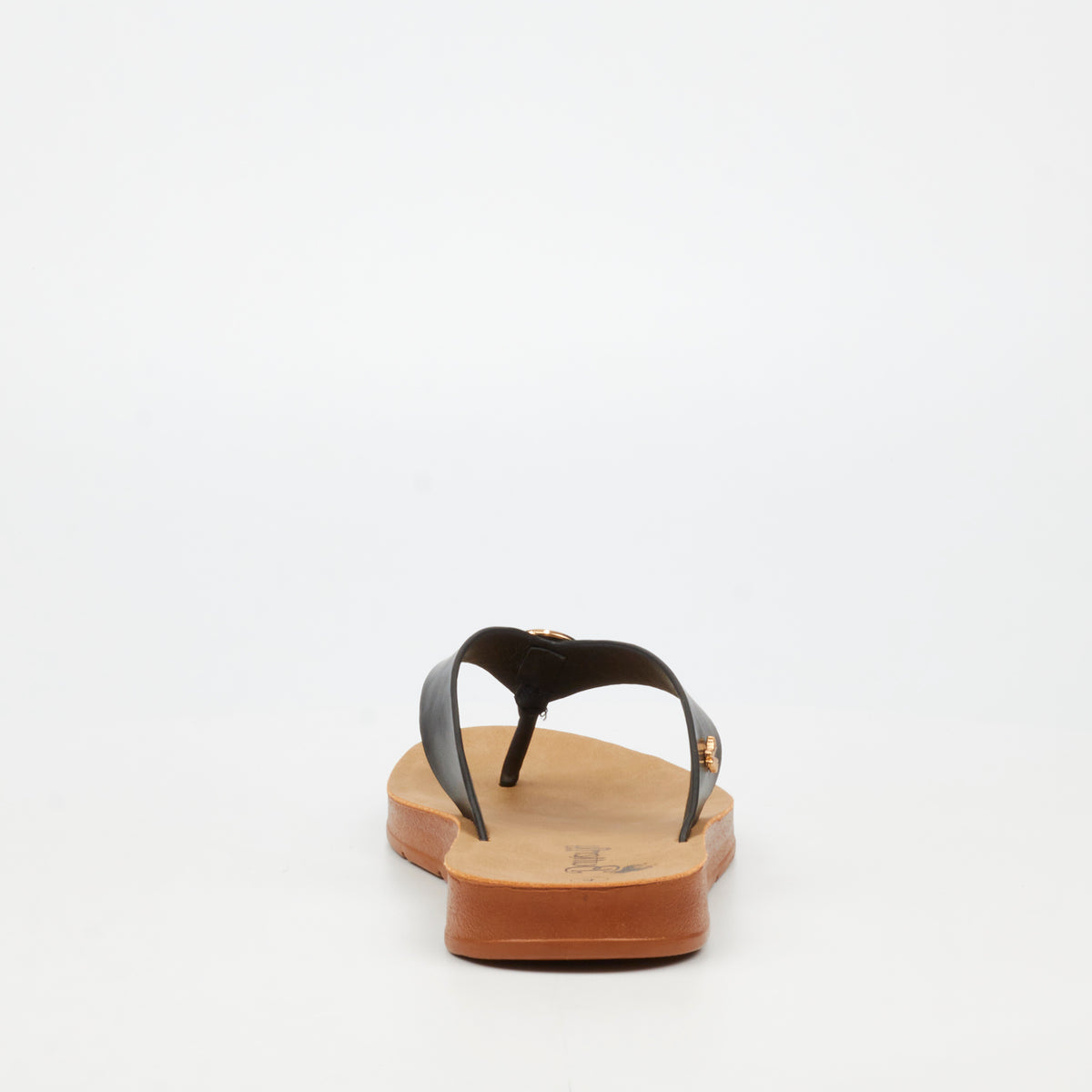 Butterfly Feet Zina 25 Flat Sandals - Black