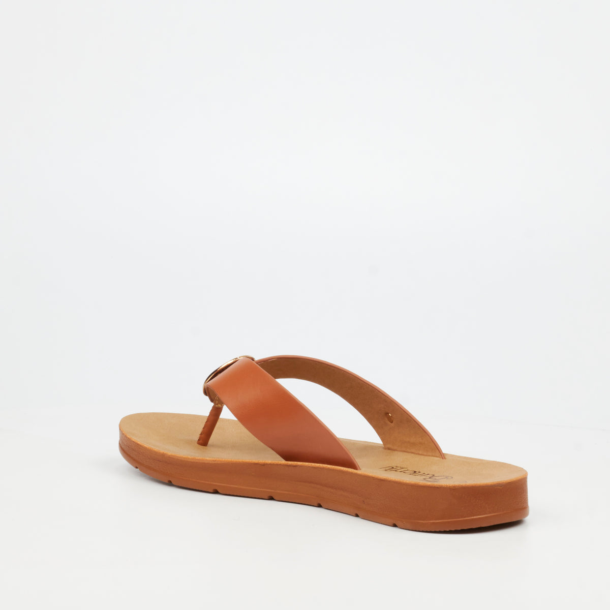 Butterfly Feet Zina 25 Flat Sandals - Tan