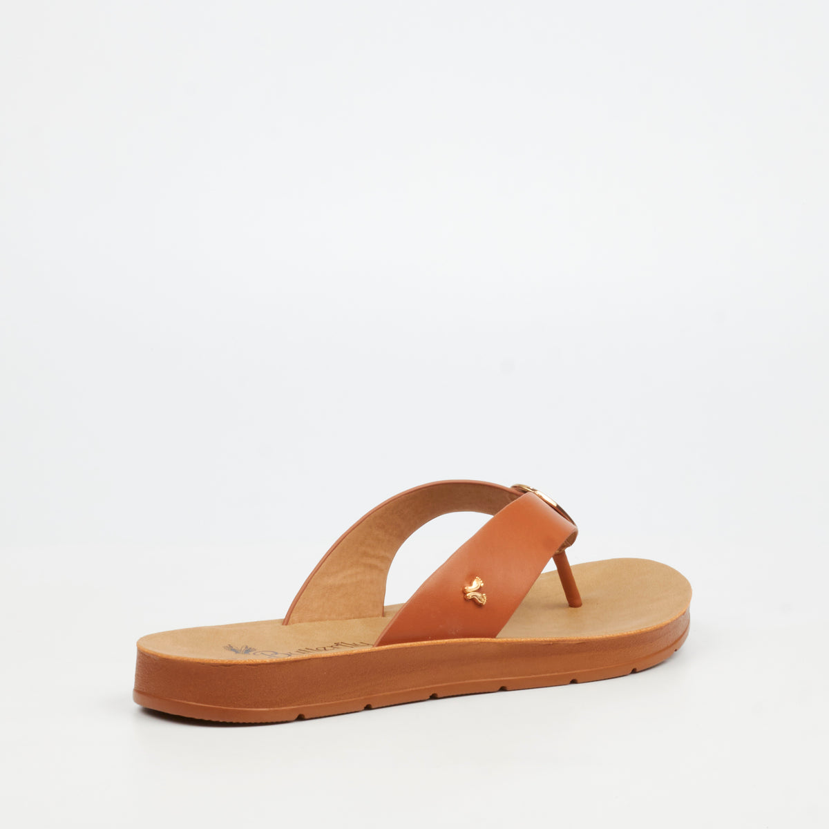 Butterfly Feet Zina 25 Flat Sandals - Tan