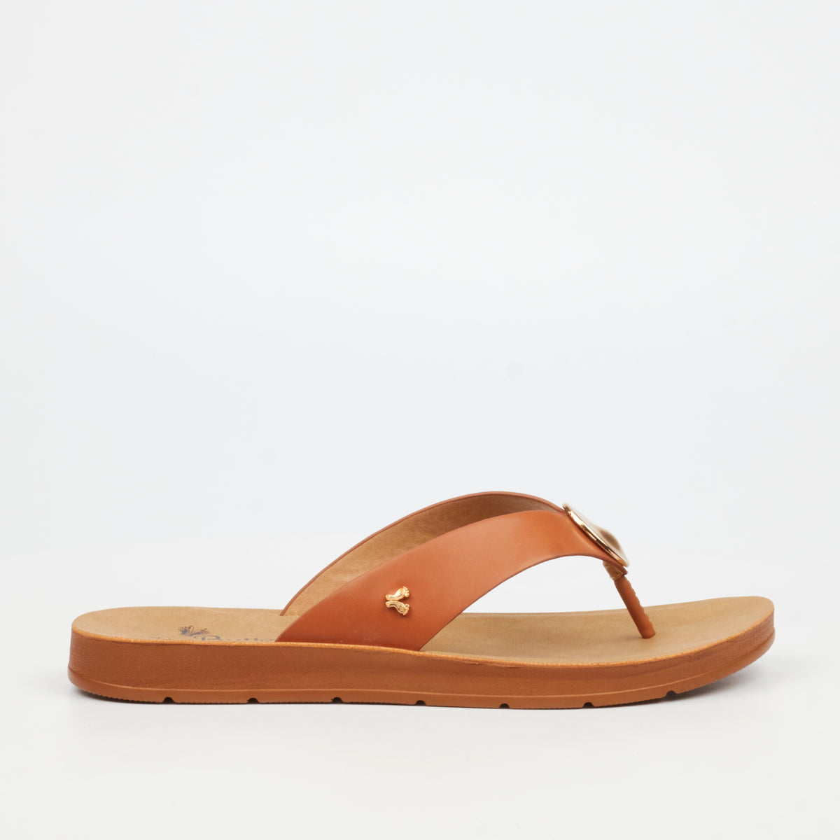 Butterfly Feet Zina 25 Flat Sandals - Tan