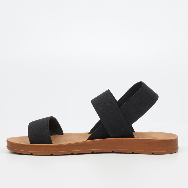 Butterfly Feet Zina 7 Sandal - Black footwear Butterfly Feet