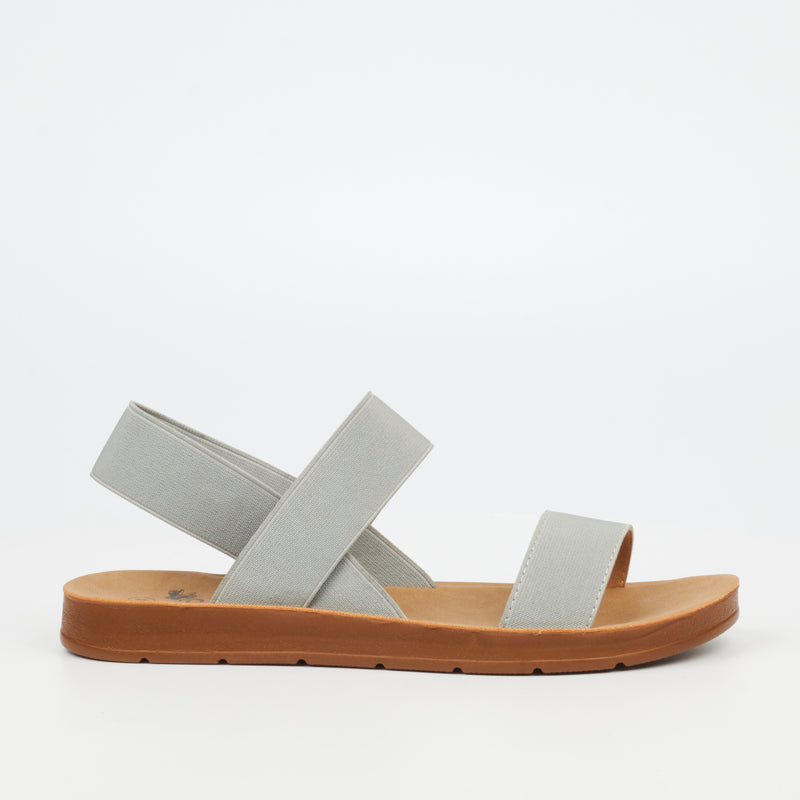 Butterfly Feet Zina 7 Sandal - Grey footwear Butterfly Feet